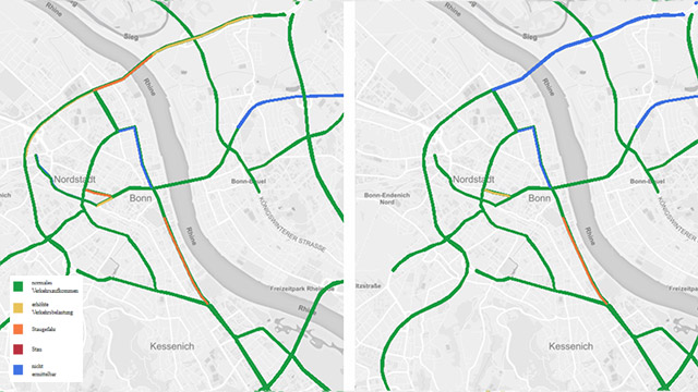 Traffic Visualization Bonn